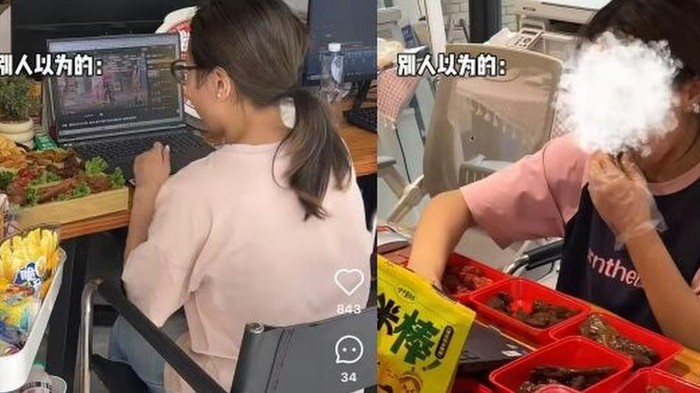 Pencicip Makanan Bergaji Besar di China