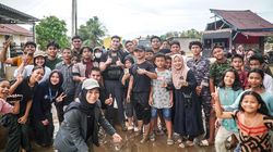 Klarifikasi Verrell Bramasta Pakai Rompi Taktis ke Lokasi Bencana