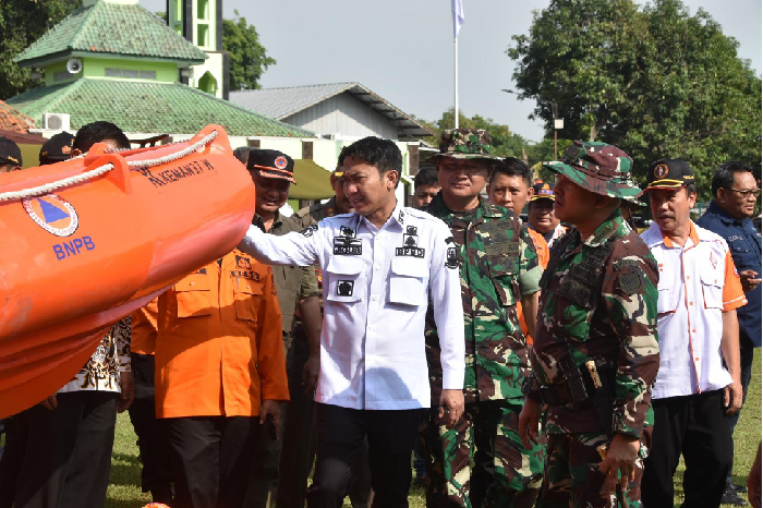 Pemkab-Kodim 0620 Cirebon Gelar Latihan Besar Kesiapsiagaan Bencana Alam