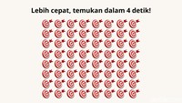 Coba cari lebih cepat lagi. Kalau nggak bisa, perlu cek mata nih. (Foto: Aida Adha Siregar/detikHealth)