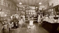 Toko teh di Chicago ini dikenal dengan nama National Tea Co yang populer di tahun 1930-an. Isi produk tehnya lengkap dan modern pada masanya. Foto: Archive/Reader Digest