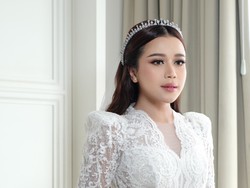 Foto Cantiknya Brisia Jodie Dengan Riasan Dreamy saat Dinikahi Jonathan Alden