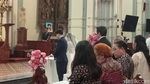 Potret Brisia Jodie dan Jonathan Alden Pemberkatan Nikah di Katedral
