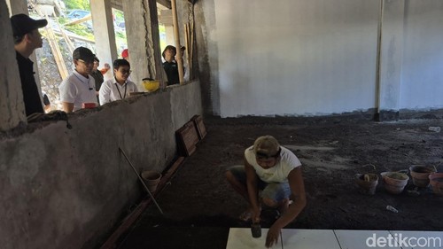 Bupati Klungkung, I Made Satria dan Wakil Bupati Klungkung, Tjokorda Gde Surya melakukan peninjauan infrastruktur di Klungkung, Rabu (3/12/2025).