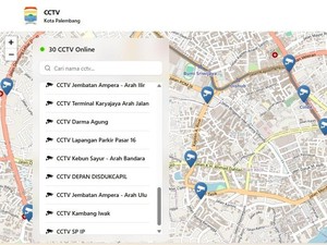 Cara Cek CCTV Kota Palembang Lengkap Titik Lokasi dan Fungsinya