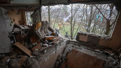 Dampak Serangan Drone Rusia di  Kramatorsk Ukraina