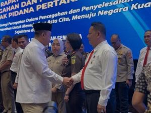Kapolda Bali-Dirreskrimum Raih Penghargaan Pin Emas dari Kementerian ATR/BPN