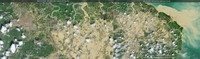Foto Sebelum dan Sesudah Bencana Banjir Aceh dari Citra Satelit