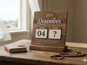 Kalender Hijriah Hari Ini 4 Desember 2025: Tanggal, Bulan, dan Tahunnya