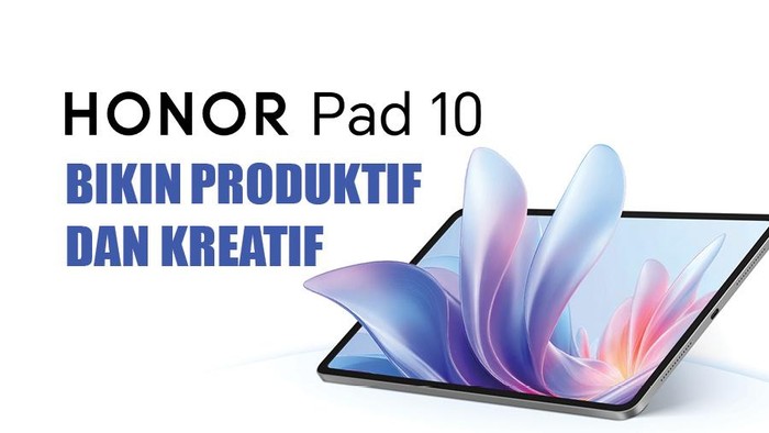 Honor Pad 10, Bikin Produktif dan Kreatif