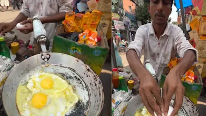 Jajanan Unik di India Nih! Ada Telur Campur Bola-Bola Susu Goreng