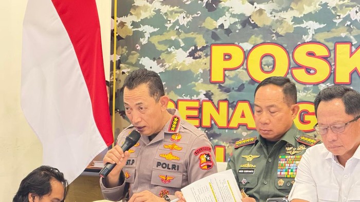 Kapolri Pastikan Penjarah Minimarket di Sibolga Sudah Dilepas