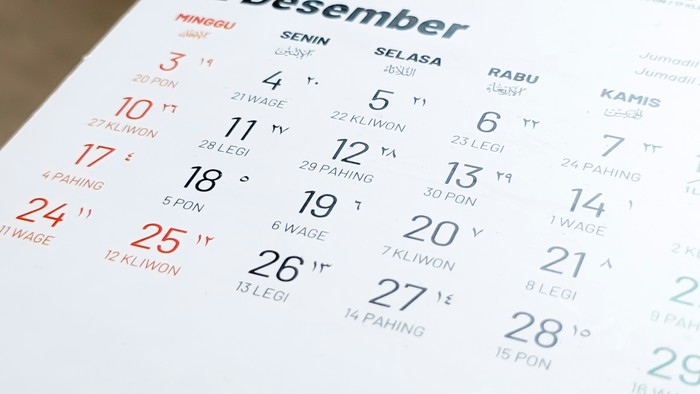 Jadwal Long Weekend dan Libur Sekolah Desember 2025, Cek Provinsimu