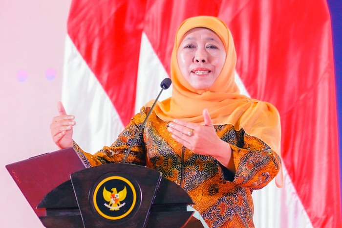 Khofifah Ajak Desa Ikut Sukseskan Program Strategis Nasional