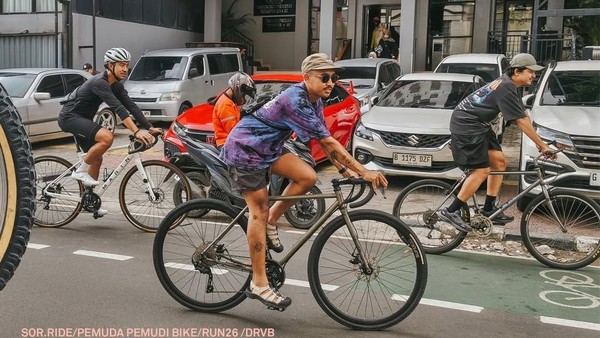 Weekend anti bosan, Sorride gowes bareng keliling Jakarta