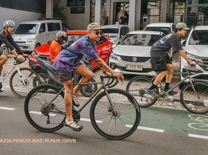 Weekend anti bosan, Sorride gowes bareng keliling Jakarta