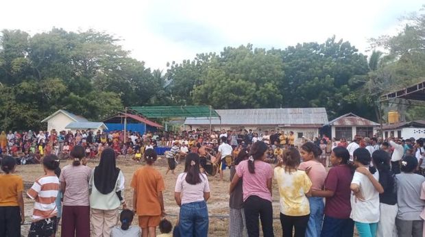 Mbela, tinju tradisional dari Ngada, NTT. (Dok portal.ngadakab.go.id)