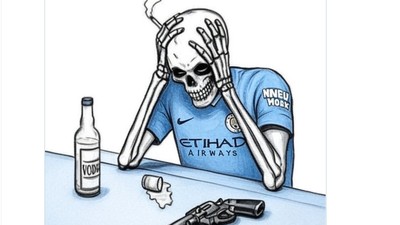 Meme Kocak Banjir 9 Gol di Laga Fulham Vs Man City