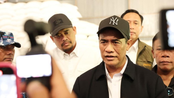 Mentan Tambah Pasokan Beras 5.000 Ton di Sumut