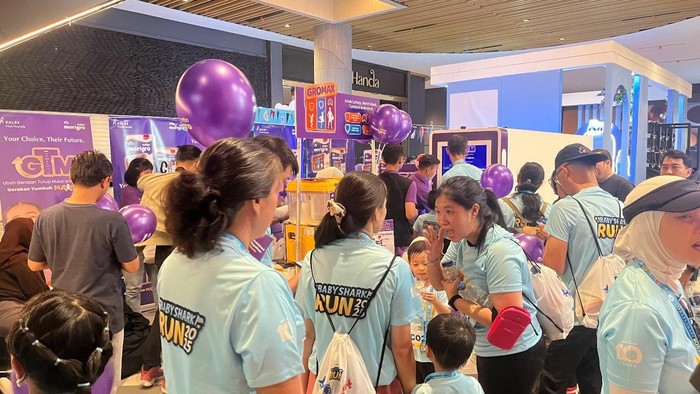 Baby Shark Run 2025, Ice Cream Morigro & Cek Growth Tracker Diserbu Peserta
