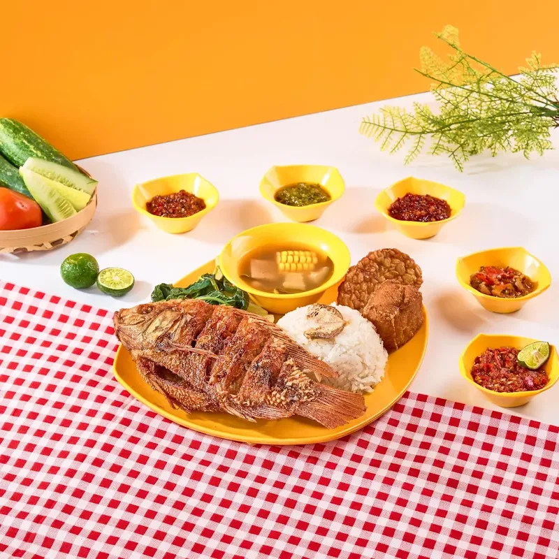 Nasi Tempong di Jakarta.