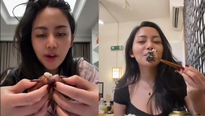 Rachel Vennya Hobi Cicip Makanan Viral, 9 Potretnya Bikin Ngiler!