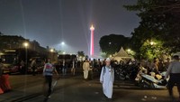 Reuni 212 Selesai Jelang Dini Hari, Massa Mulai Tinggalkan Kawasan Monas