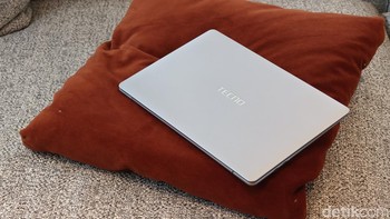 Inilah Tecno Megabook S14. Foto: Adi Fida Rahman/detikINET