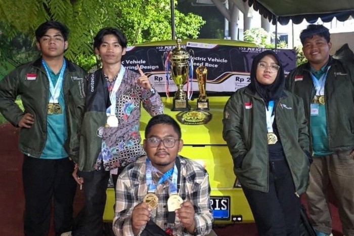 Inovasi Mobil Listrik UNDIP Raih 2 Podium pada Ajang PLN ICE 2025