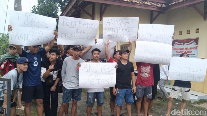 Warga Kedungkebo Pekalongan Tolak Rencana Pembangunan TPA di Desanya