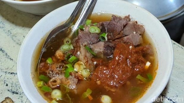 Warung soto kontol sapi di Wiradesa, Pekalongan, Rabu (3/12/2025). Warung soto kontol sapi di Wiradesa, Pekalongan, Rabu (3/12/2025).