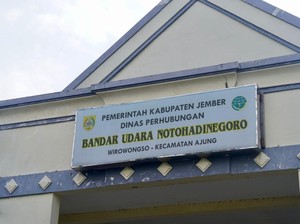 Bandara Noto Hadinegoro Jember Kembali Dibuka, Simak Rutenya!