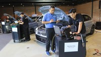 BMW Group Indonesia menggelar BMW Technology Workshop 2025. Pada rangkaian acara tersebut, brand asal Jerman itu turut menghadirkan BMW Technician Excellence Competition 2025 untuk mengukur kemampuan seluruh teknisi mereka di Indonesia. Dok. BMW