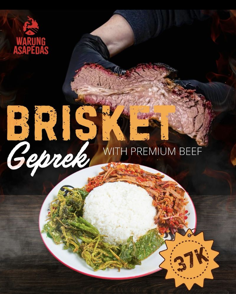 Di Kuningan Jaksel Ada Brisket Geprek hingga Bakso Solo Enak!