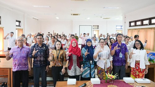 Diskerpus Badung jadi leading sektor pelaksanaan kegiatan percepatan akreditasi perpustakaan, Kamis (4/12/2025).