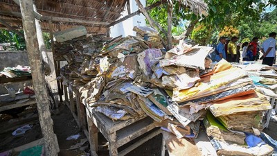 Potret Sekolah, Buku hingga Panel Interaktif Rusak Imbas Bencana di Sumatera
