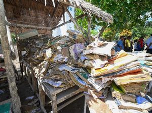 Potret Sekolah, Buku hingga Panel Interaktif Rusak Imbas Bencana di Sumatera