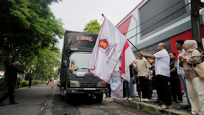 Gerindra Jatim Kirim Bantuan Rp 805 Juta ke Sumatera-Aceh