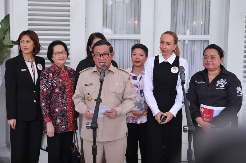 Gubernur DKI Jakarta, Pramono Anung.