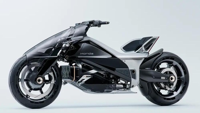 Sangar! Begini Konsep Motor Listrik Masa Depan Honda