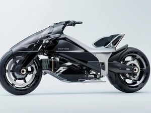Sangar! Begini Konsep Motor Listrik Masa Depan Honda