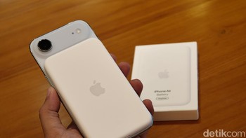 Harga resmi iPhone Air Battery MagSafe dijual seharga Rp 2.499.000.  Foto: Adi Fida Rahman/detikINET