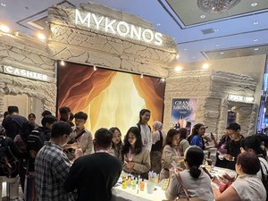 Antrean Mengular di Booth Mykonos di Jakarta x Beauty, Parfum Jadi Rp 105 Ribu