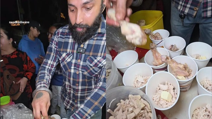 Jualan Ayam dan Daging Domba Melimpah, Penjual Ini Dipuji Gak Pelit!