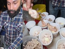 Jualan Ayam dan Daging Domba Melimpah, Penjual Ini Dipuji Gak Pelit!