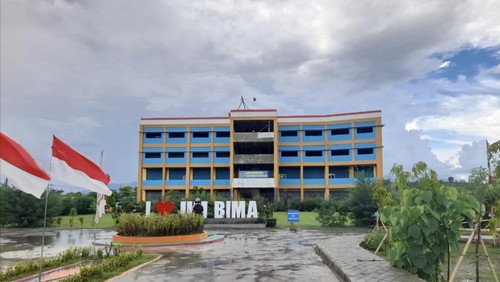 Kampus Universitas Muhammadiyah Bima (UMB). (Rafiin/detikBali)