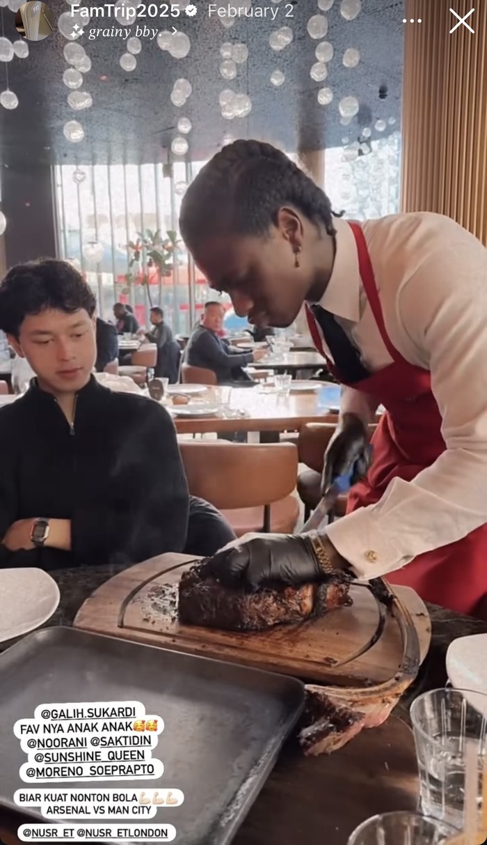 Kartika Putri Jago Bikin Jus Detoks hingga Makan di Resto Salt Bae