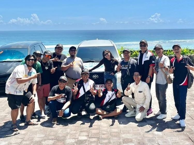 Velozity debeach chapter bali dan detikcom road trip di Bali