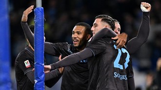 Napoli Vs Cagliari: Partenopei Menang Adu Penalti, ke 8 Besar Coppa Italia