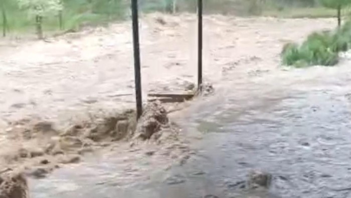 Air Sungai Meluap di Subang, Polisi Siaga